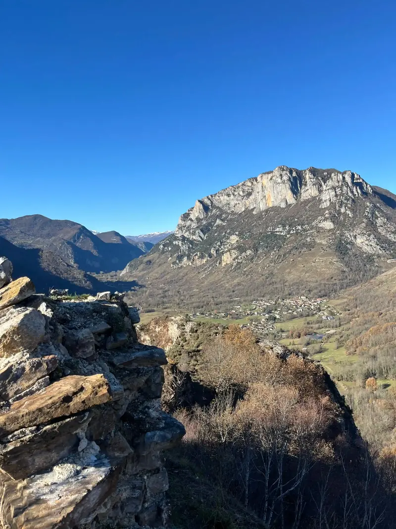 Fôret de Verdun par le pas de Toulzan et l'Ermitage St-Pierre