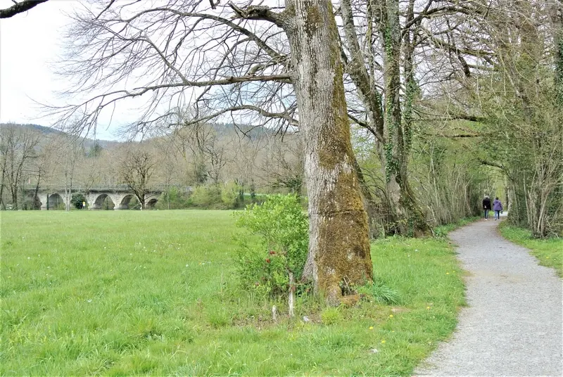 Voie douce du petit train entre Brassac et St Agnan