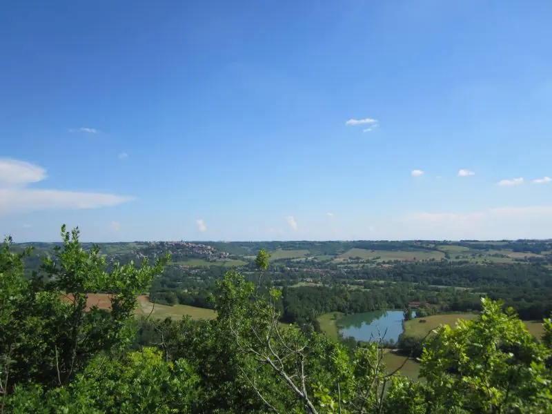 Vue panoramique depuis la pointe du Téroundel