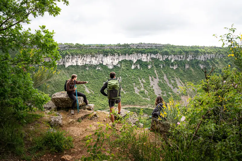 Vue sur le Cirque de Tournemire